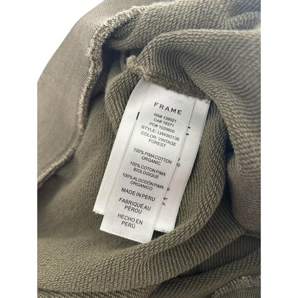 Frame Jogger Sweatpants Vintage Forest Size Small - Picture 7 of 8